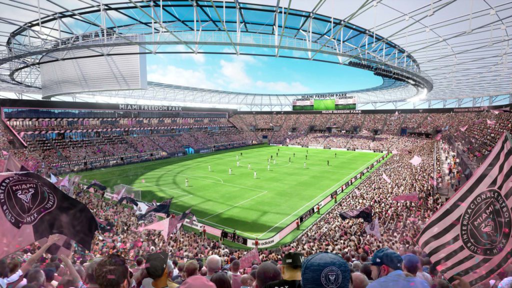 Inter Miami New Stadium MLS Football Sponsorship