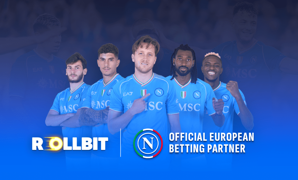 Napoli & Rollbit Football Sponsorship